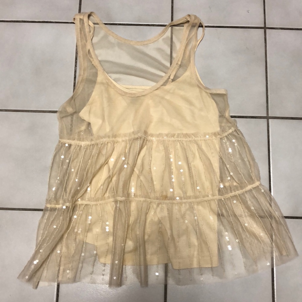 American Eagle sequin Top